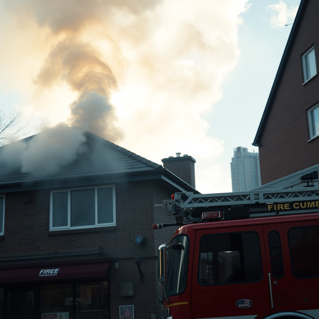 Emergency crews called to tackle massive blaze at RAF station